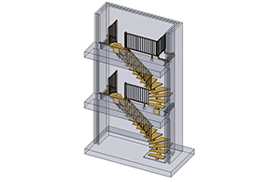 dubbele kwart trap_300x200